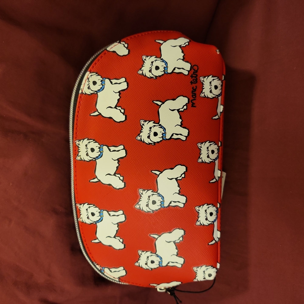 Mark Tetro Westie Cosmetic Bag